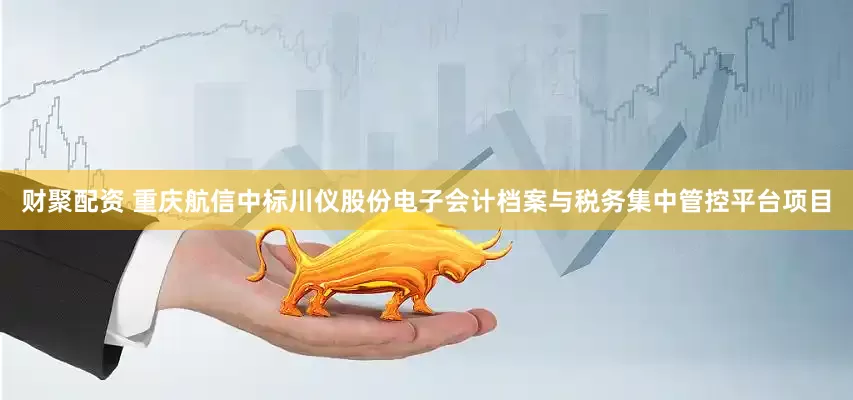 财聚配资 重庆航信中标川仪股份电子会计档案与税务集中管控平台项目
